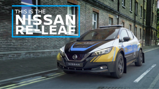 日產(chǎn)RE-LEAF概念車(chē)，有電，更有安全感！